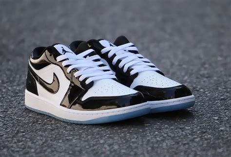 The Air Jordan 1 Low Borrows the 11’s “Concord” Colorway | SNKRDUNK ...