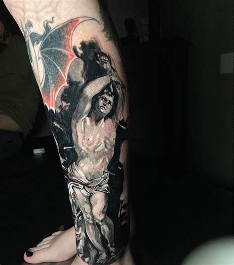 Saturn Devouring His Son Tattoo