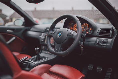 The interior of a 2005 BMW E46 M3 : r/carporn