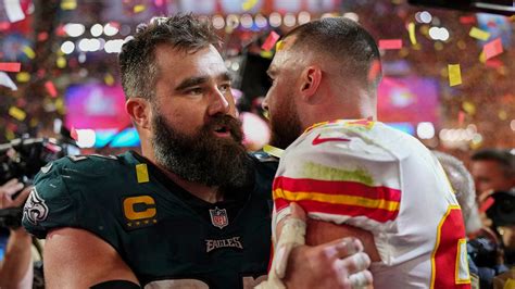 Eagles’ Jason Kelce expresses concern for brother Travis Kelce amid ...