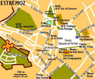 Mapa Estremoz | Mapa