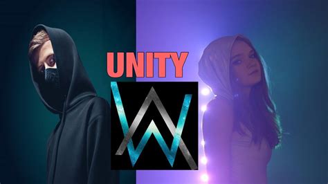 Alan Walker - Unity ft. Sapphire x Walkers (Lyrics Video) - YouTube