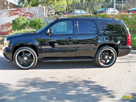 Black 2007 Chevrolet Tahoe LT Exterior Photo #56035415 | GTCarLot.com