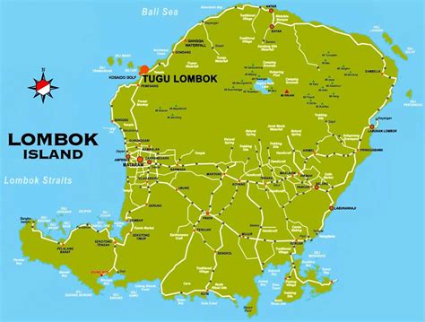 Large Lombok Island Maps for Free Download and Print | High-Resolution and Detailed Maps