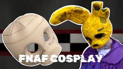 Showcasing My SpringBonnie Cosplay + How I Made It! - YouTube