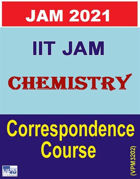 IIT JAM 2021 CHEMISTRY CORRESPONDENCE COURSE [1 YEAR]