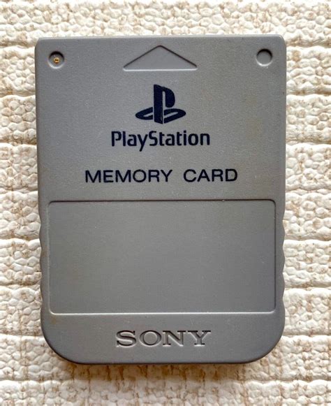 Sony Playstation 1 PS1 Official Memory Card Import SCPH-1020 from Japan ...