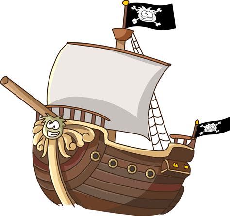 Cartoon Ship Piracy Clip art - Cartoon Pirate Ship png download - 1900*1784 - Free Transparent ...