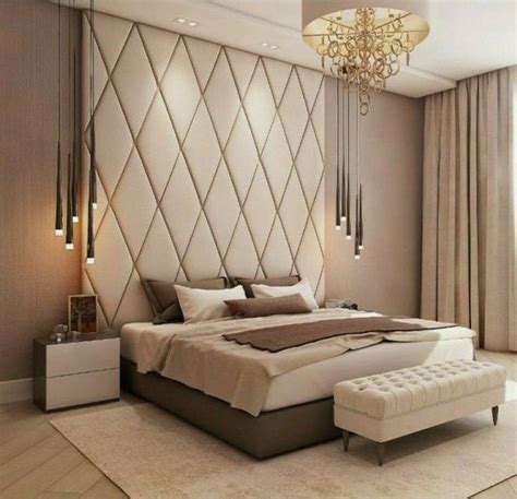 UPHOLSTERED WALL PANELS D | Modern luxury bedroom, Luxurious bedrooms, Wall panels bedroom