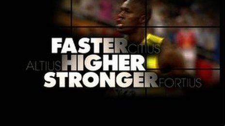 Faster, Higher, Stronger - BBC News