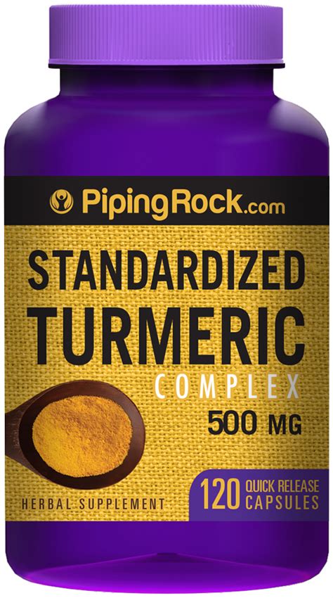 Discount Curcumin/Turmeric Vitamins & Supplements | Piping Rock Health Products