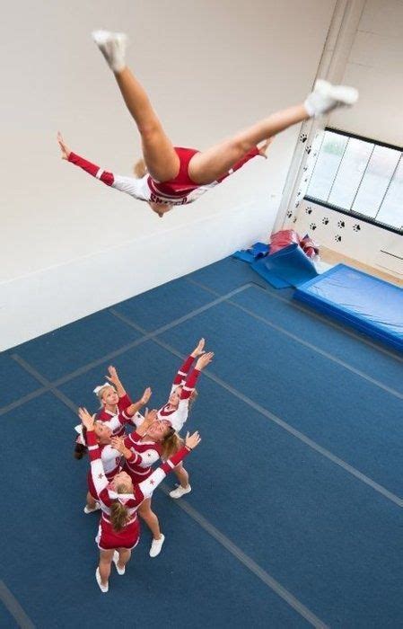 Image result for cheer stunts basket toss | Cheer stunts, Cheer workouts, Cheer