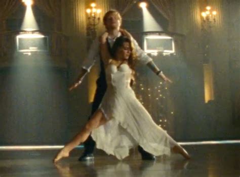 Watch Ed Sheeran Ballroom Dance in ''Thinking Out Loud'' Music Video!