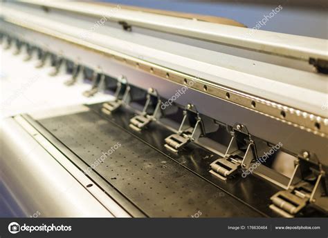 Large Format Inkjet Printer — Stock Photo © Naypong #176630464