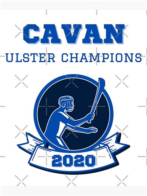 "Cavan Hurling - Ulster Hurling Champions 2020 GAA" Poster for Sale by ...