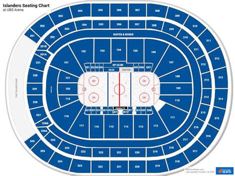 New York Islanders Seating Map | Elcho Table