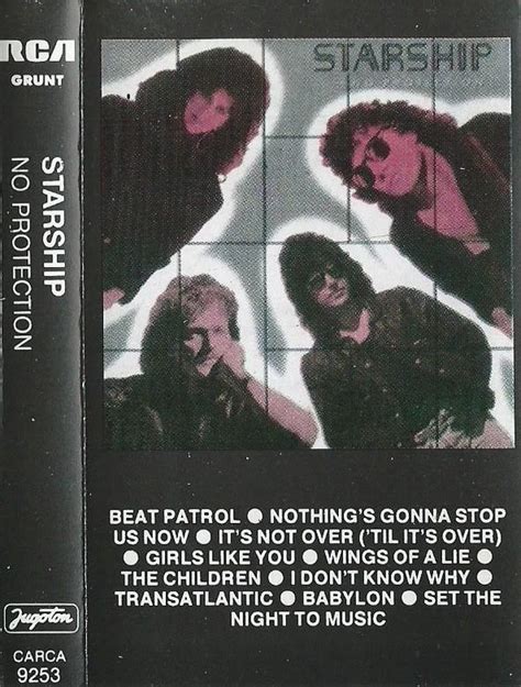 Starship - No Protection (1987, Cassette) | Discogs