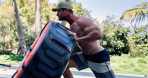 Chris Hemsworth Shares Insane 10-Minute Upper Body Workout To Add Muscle