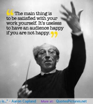 Aaron Copland Quotes. QuotesGram