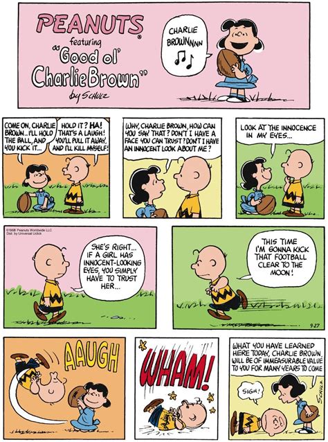 Peanuts by Charles Schulz for September 27, 2015 | GoComics.com ...