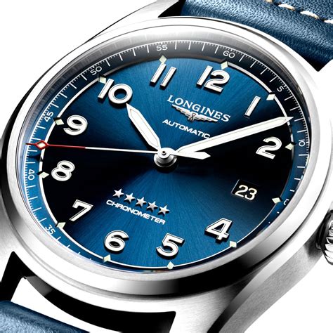 40mm Blue Dial Blue Leather Gent's Watch | Longines | Fink's