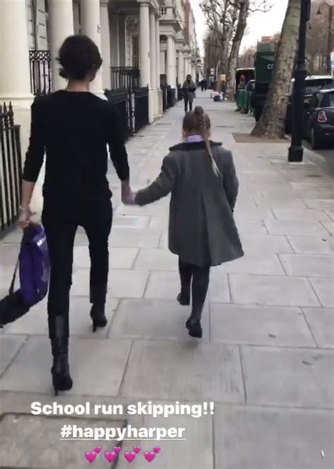 Harper Beckham Fashion Blog: Update: January 2018: Harper skipping to ...