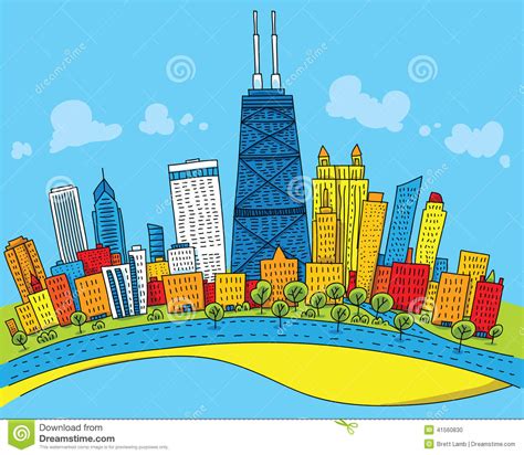 Chicago Skyline Clip Art