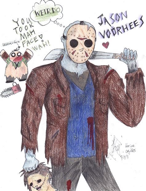 Jason and Leatherface by TabbyKat1394 on DeviantArt