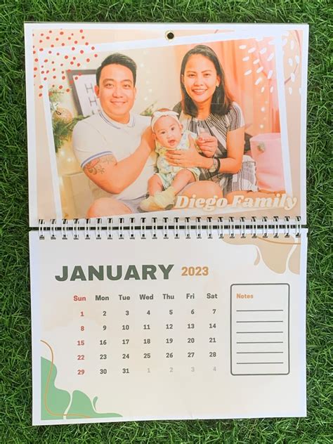 Personalized Calendar 2023 souvenir giveaways christmas gift, Hobbies ...