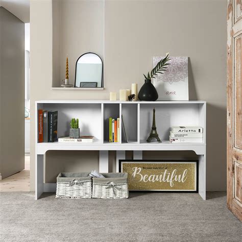 Latitude Run® 55'' White Modern Bookcases & Reviews | Wayfair