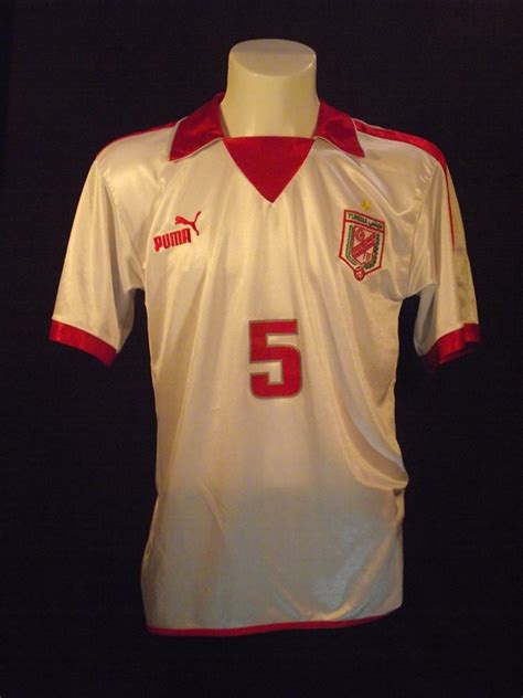 Tunisia Home football shirt 2004 - 2005.