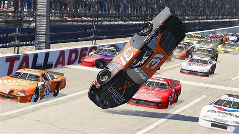 NASCAR Racing Crashes #14 | BeamNG Drive - YouTube