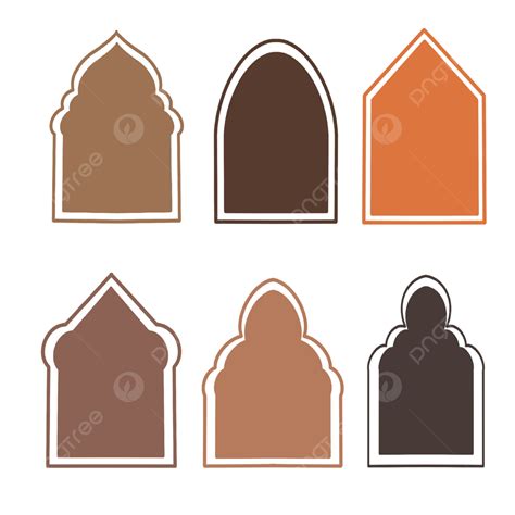 Islamic Shape Arch, Islamic Arch, Mosque, Window PNG Transparent ...