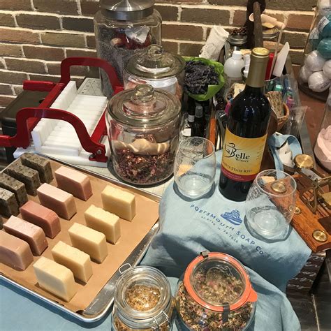 Sip & Soap! Intermediate Soap Making Class for Adults - Portsmouth Soap Co.