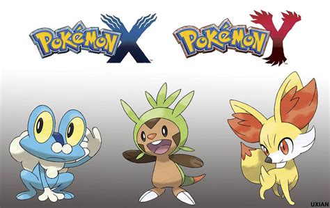 Pokemon X and Y Wallpaper - Starters by UxianXIII on DeviantArt