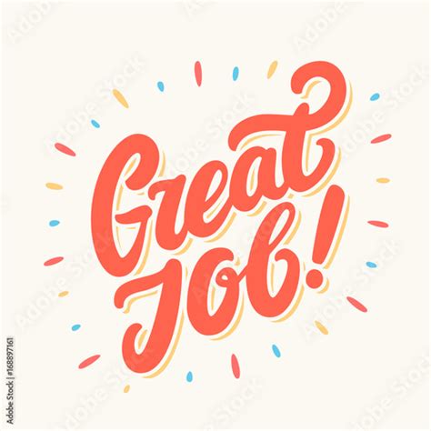 "Great Job banner." Stock image and royalty-free vector files on ...