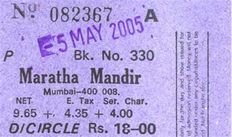 Maratha Mandir Theatre in Mumbai, IN - Cinema Treasures