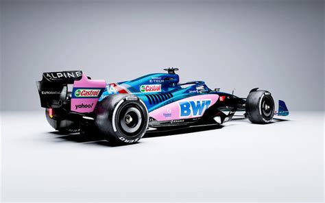 Download wallpapers 2022, Alpine A522, 4k, BWT Alpine F1 Team, F1 ...