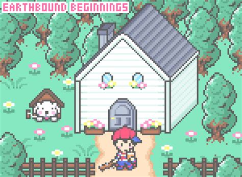 Earthbound Beginnings Pixel Art by @Nage_Pixel : r/earthbound