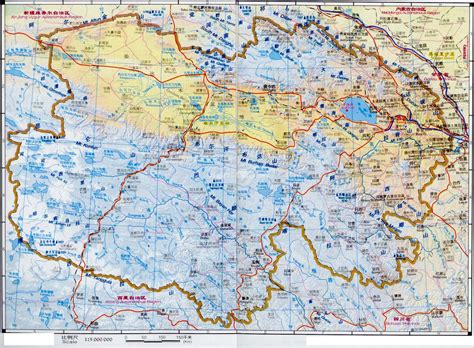 Maps of Qinghai