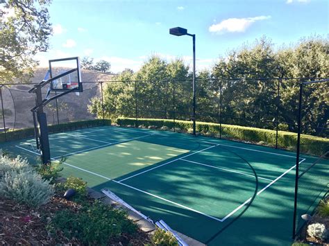 Backyard Basketball Courts - Outdoor Residential | AllSport America