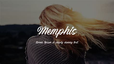 Memphis Font : Download Free for Desktop & Webfont