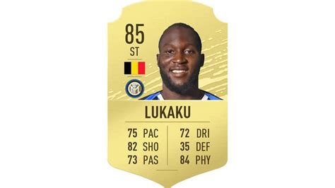 Romelu Lukaku isn’t impressed with his FIFA 21 stats | GamesRadar+