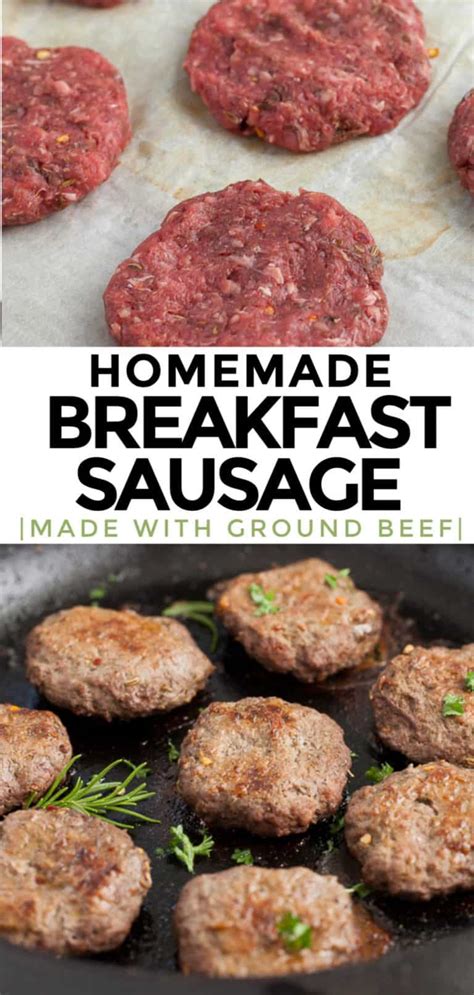 Top 15 Beef Breakfast Sausage – Easy Recipes To Make at Home