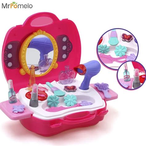 MrPomelo Maquiagem para As Meninas Vestido up Make up Kit Brinquedo Pretend Play melhor Jogo Do ...