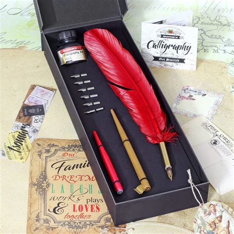 Isomars Calligraphy Pen Set - Feather Touch