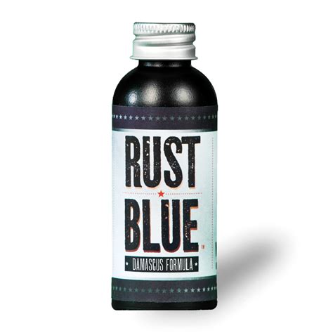 Rust Blue Damascus | Rust Blue