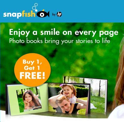 Snapfish: B1G1 Free Photobooks