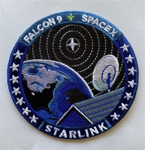 ORIGINAL SPACEX STARLINK Mission Patch NASA Falcon 9 3.5” $11.00 - PicClick