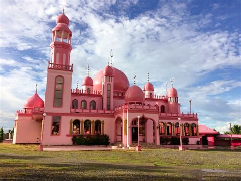 Visiting The Dimaukom Mosque (also known as the Pink Mosque) in ...